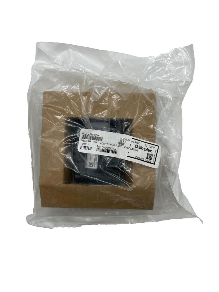 Simplex 4090-9116 | Addressable IDNET2 Isolator | Same Day Shipping (SEALED)