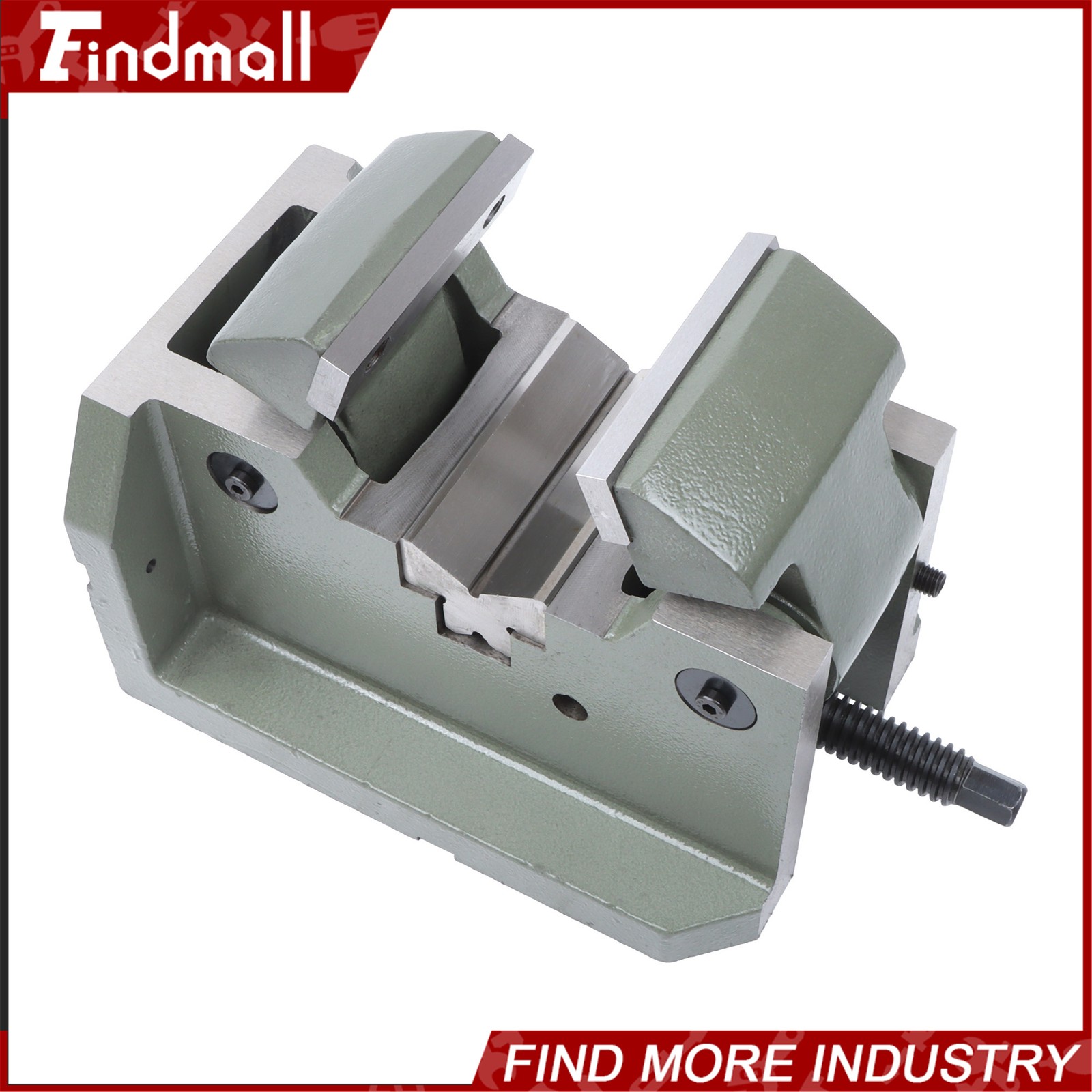 Findmall 4" Machine Vise Horizontal Vertical For Holding Shafts And Round Parts