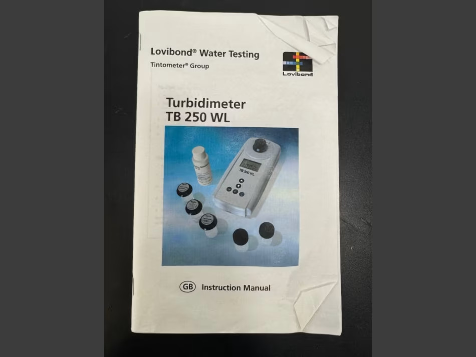 TB250 WL – Compact Lovibond® White Light Turbidity Meter