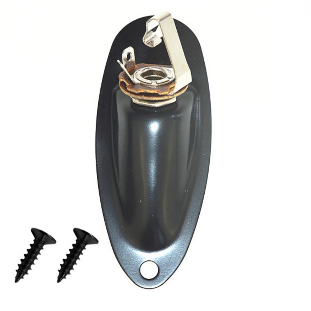 Loaded Boat Style Guitar Pickup Output Input Jack Plug Socket For FD Strat a