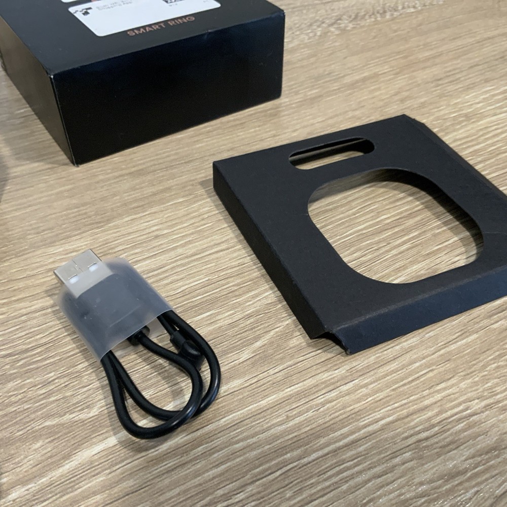 Anarow SMART RING Activity Tracker Smart Ring Black Hand Fitness iOS Android
