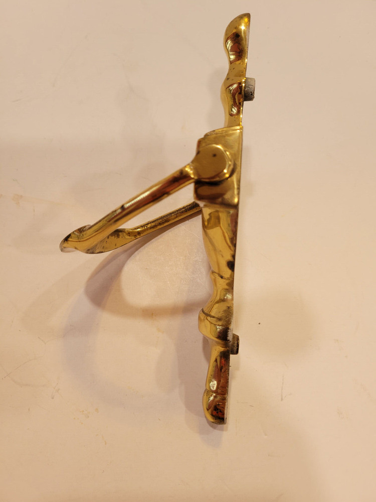 Brass Door Knocker Colonial Style Solid Can be Engraved 6.25" Long 3.25" Wide