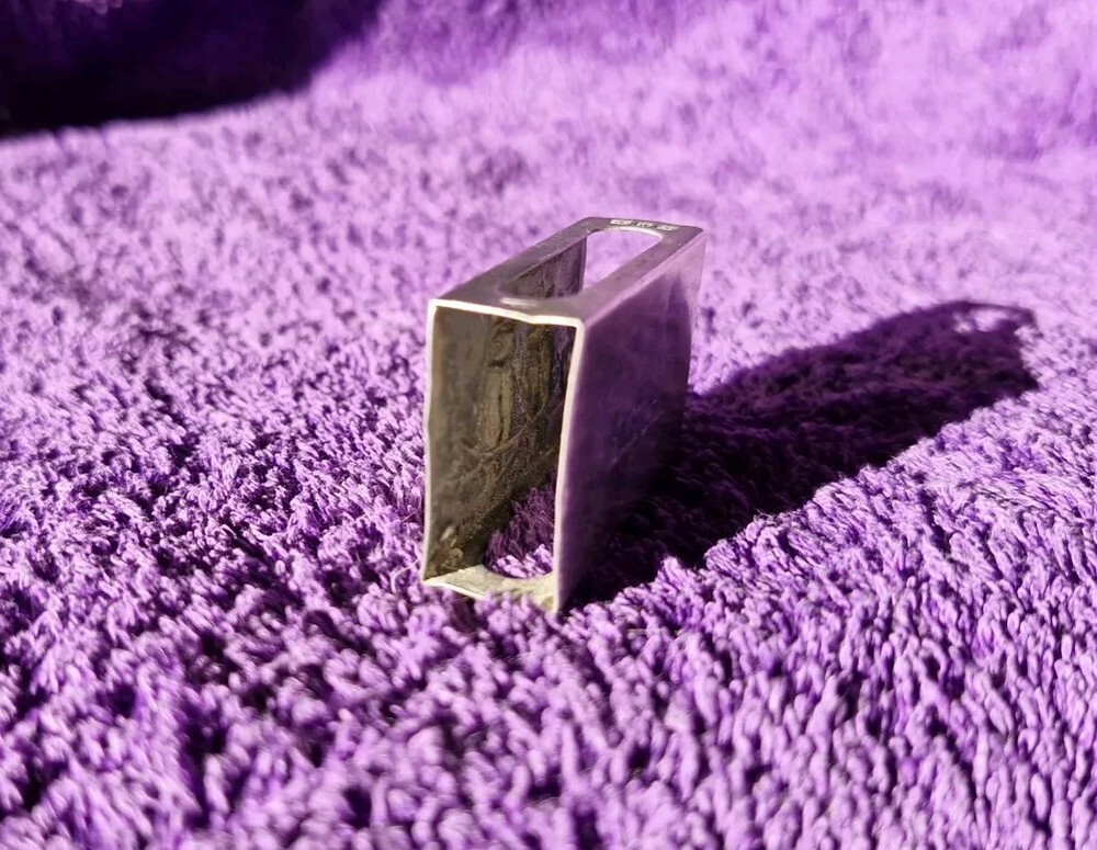 1898 OSWALD FITCH SILVER MATCHBOX