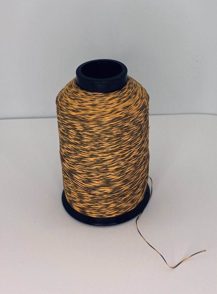 BCY 452X Bowstring Material 1/4 lb Partial spool 5.2 oz. Yellow/ Green Mix