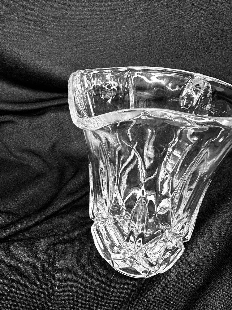 Gorham LadyAnn Crystal Cut Pitcher 23oz 8 1/2” Tall