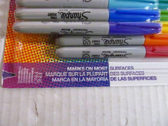 Sharpie Glam Pop 24 Count Permanent Markers, Fine Tip, 2185229