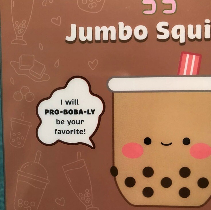 Mimicoco Jumbo Squishy Coco Boba Stress Toy