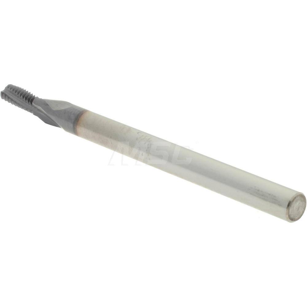 Accupro #10-32 Internal 3-Flute Solid Carbide Helical Flute Thread Mill TiAlN...