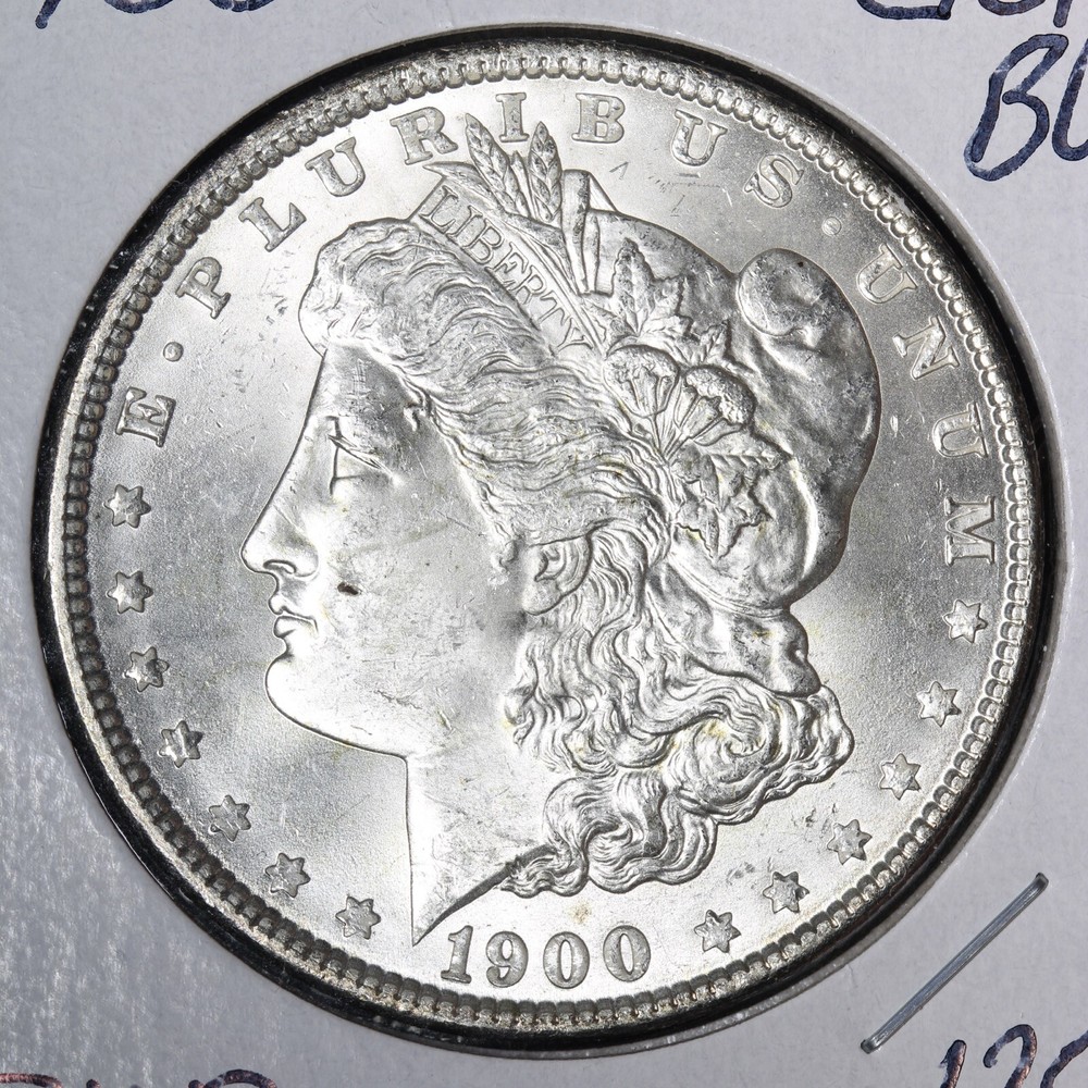 1900 Morgan Silver Dollar GEM BU *UNCIRCULATED* MS E356 SHB