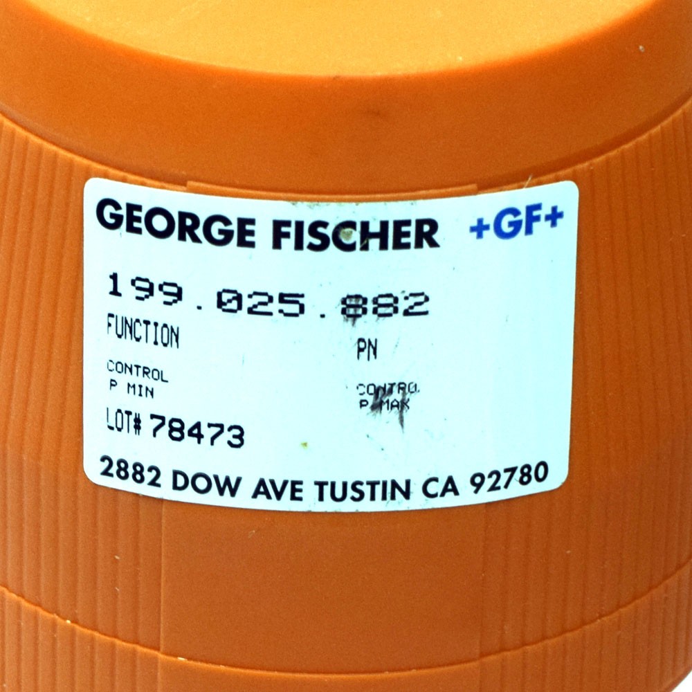 NEW George Fischer 199.025.882 High Flow Pneumatically Actuated Diaphragm Valve