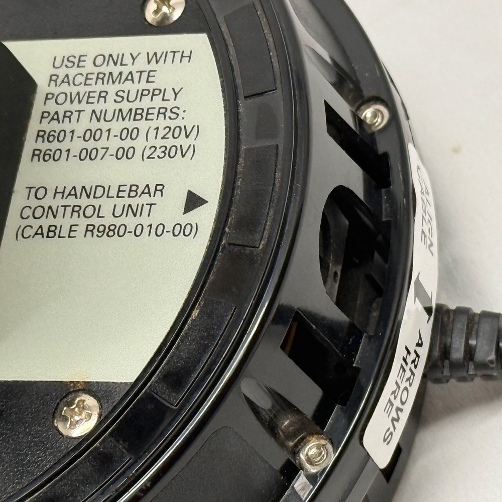 RacerMate CompuTrainer Pro Load Generator - NO POWER SUPPLY / NOT BEEN TESTED