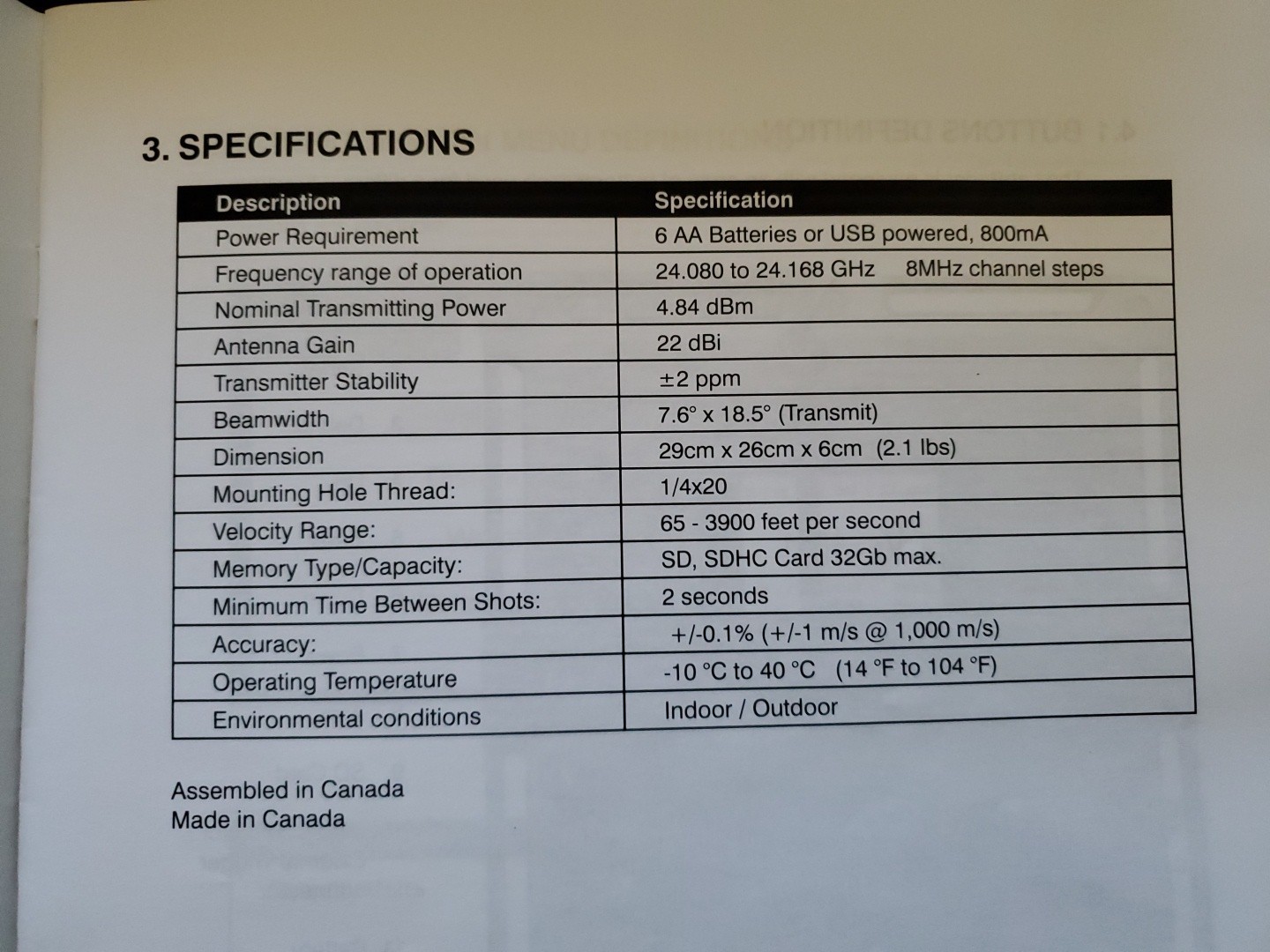 LabRadar Ballistic Velocity Doppler Radar Chronograph - *READ*