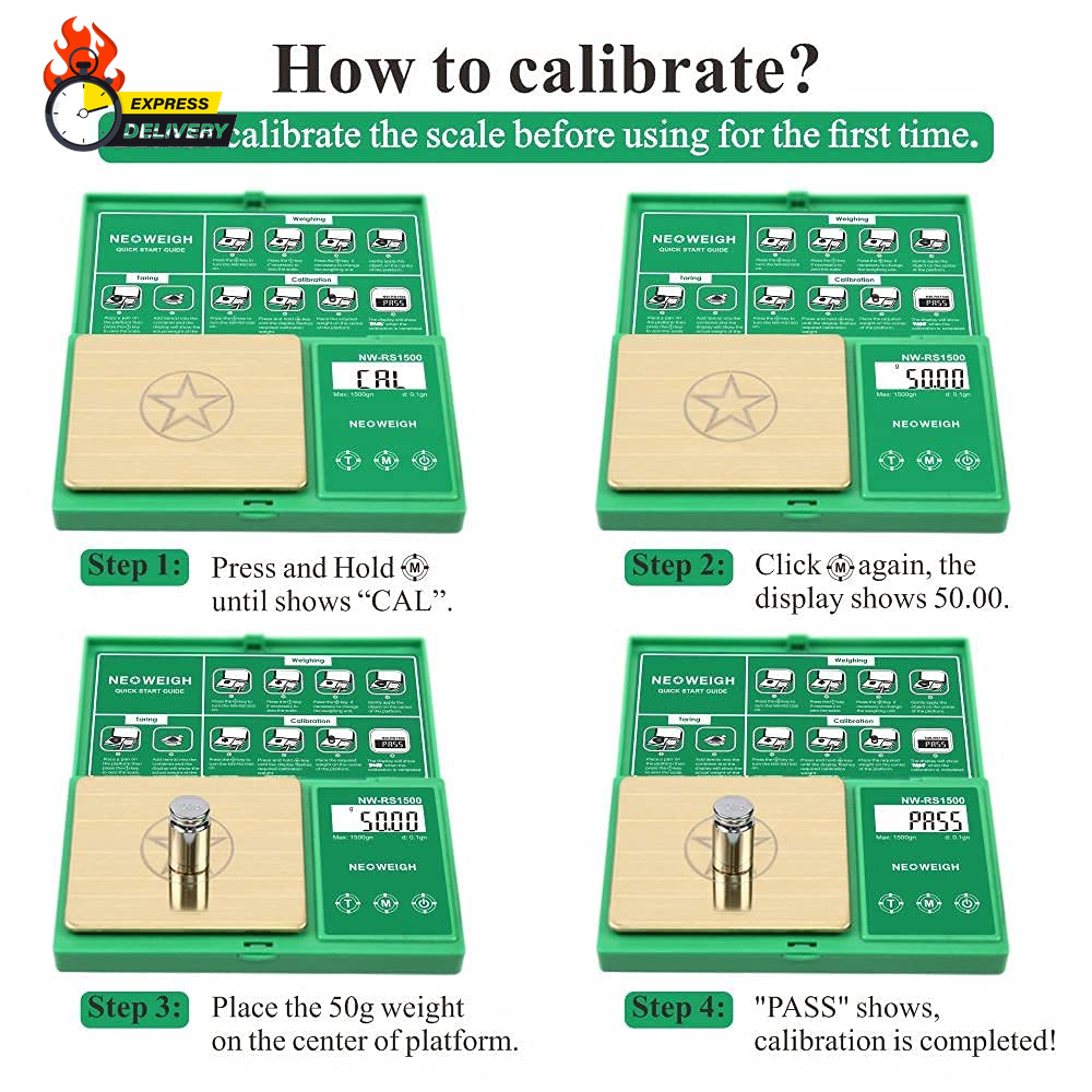 Reloading Scale, Powder Scale for Reloading, 1500 Grains X 0.1 Gn, Digital Powde