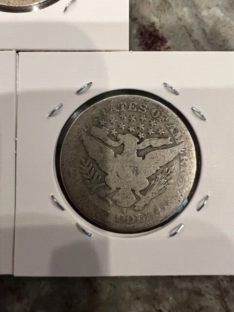 1908-S | 50C | Barber Half Dollar | Item #23C | Good Condition
