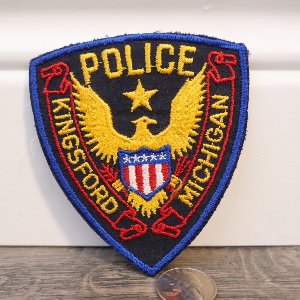 Michigan Kingsford Police Shoulder Patch