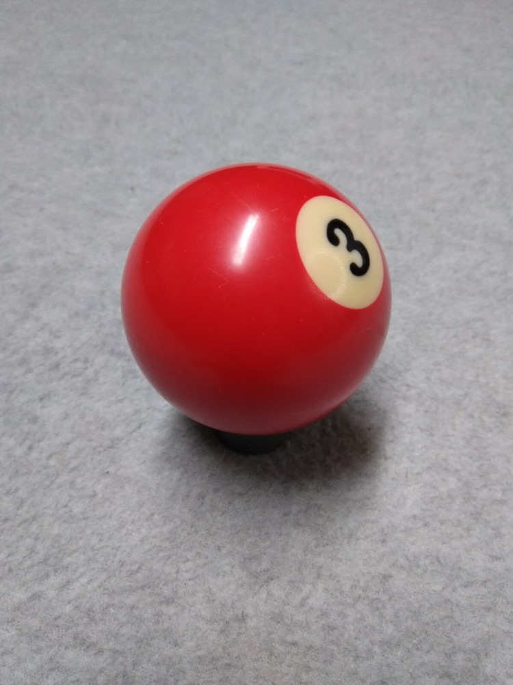 # 3 Ball Replacement Pool Table-Billards Size 2.25" Standard Single Vintage