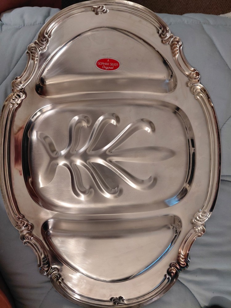 gorham silver original platter vintage