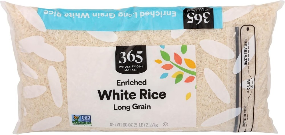 , Enriched Long Grain White Rice, 80 Ounce
