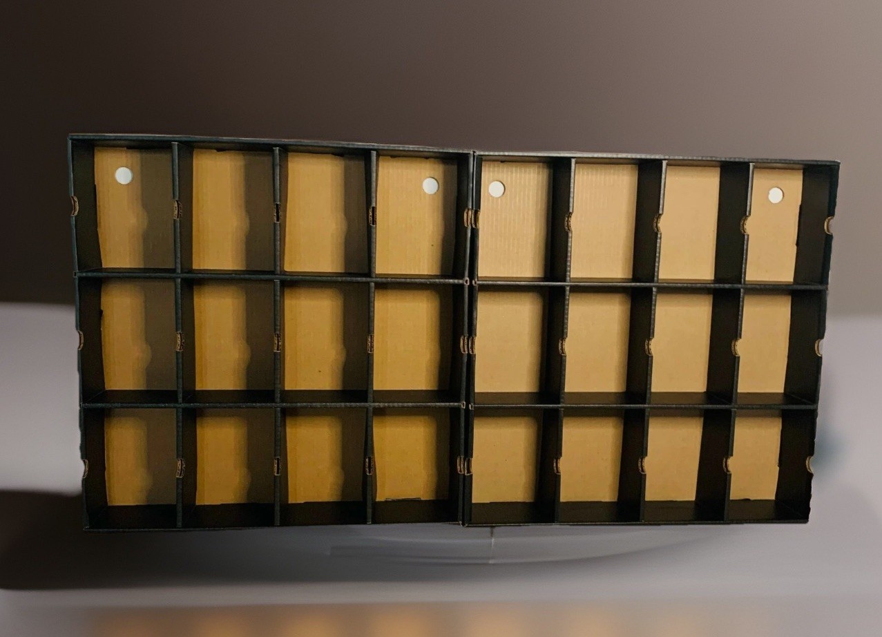 Funko Pop display case by Mk Kubbies TWO PACK... holds 24 Pops!