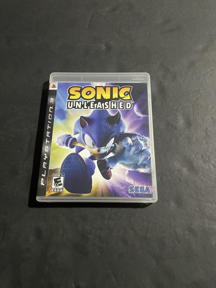 Sonic unleashed ps3 Case only
