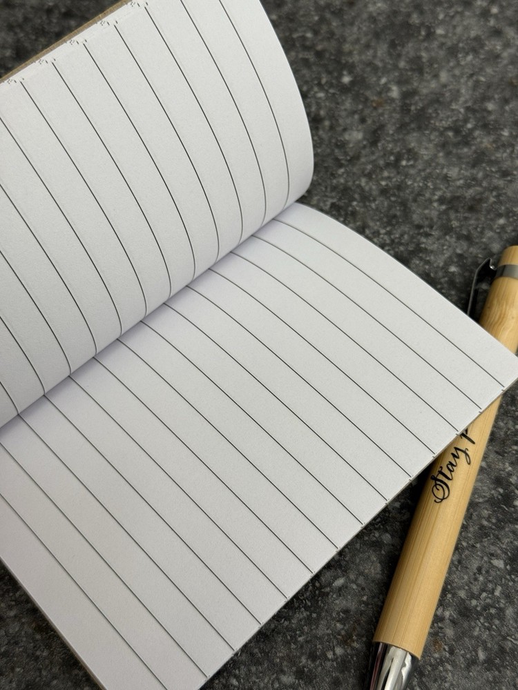 Stay Positive Inspirational Notepad Pen Gift Inspirational Mini Notebook Set