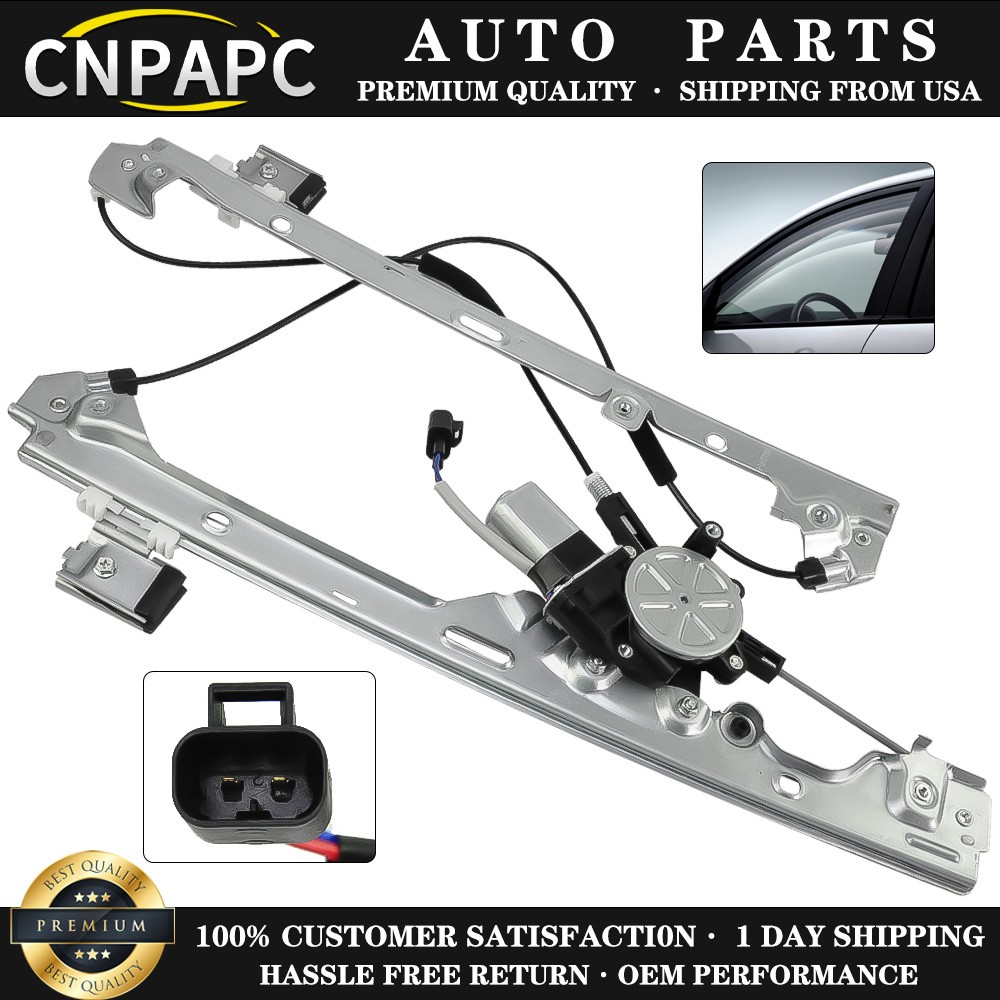 LH Front Power Window Regulator w/ Motor Driver Side for Chevy Silverado GMC
