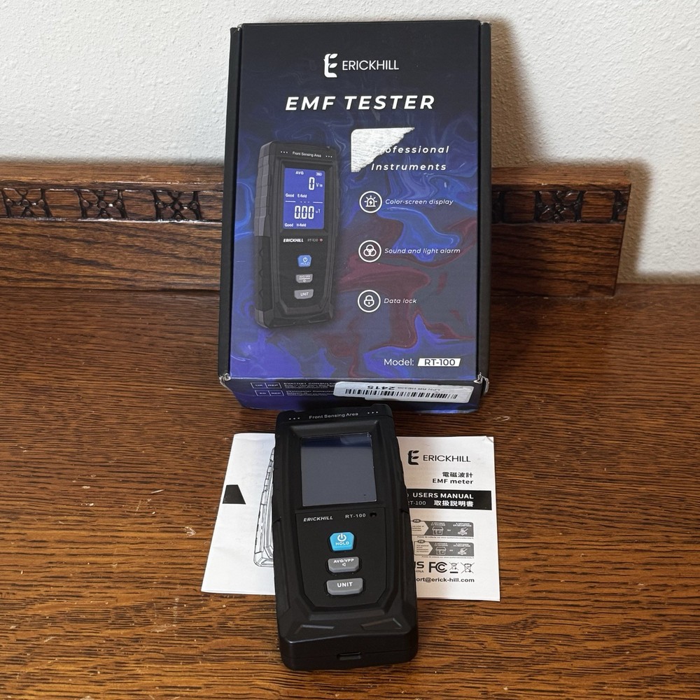 Erickhill EMF RT-100 Electromagnetic Field Radiation Tester