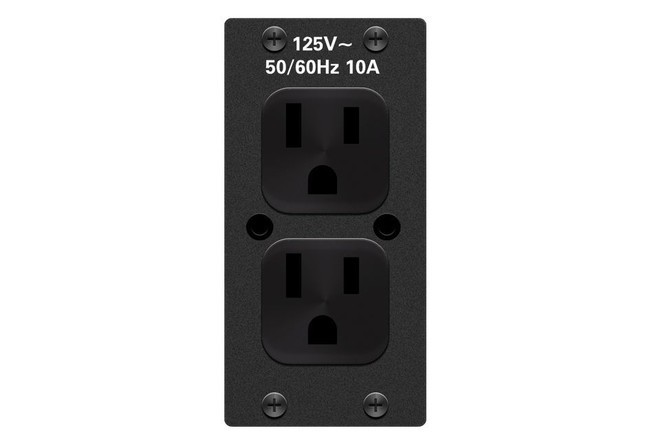 Crestron FTA-PWR-102 Dual AC Power Outlet Module
