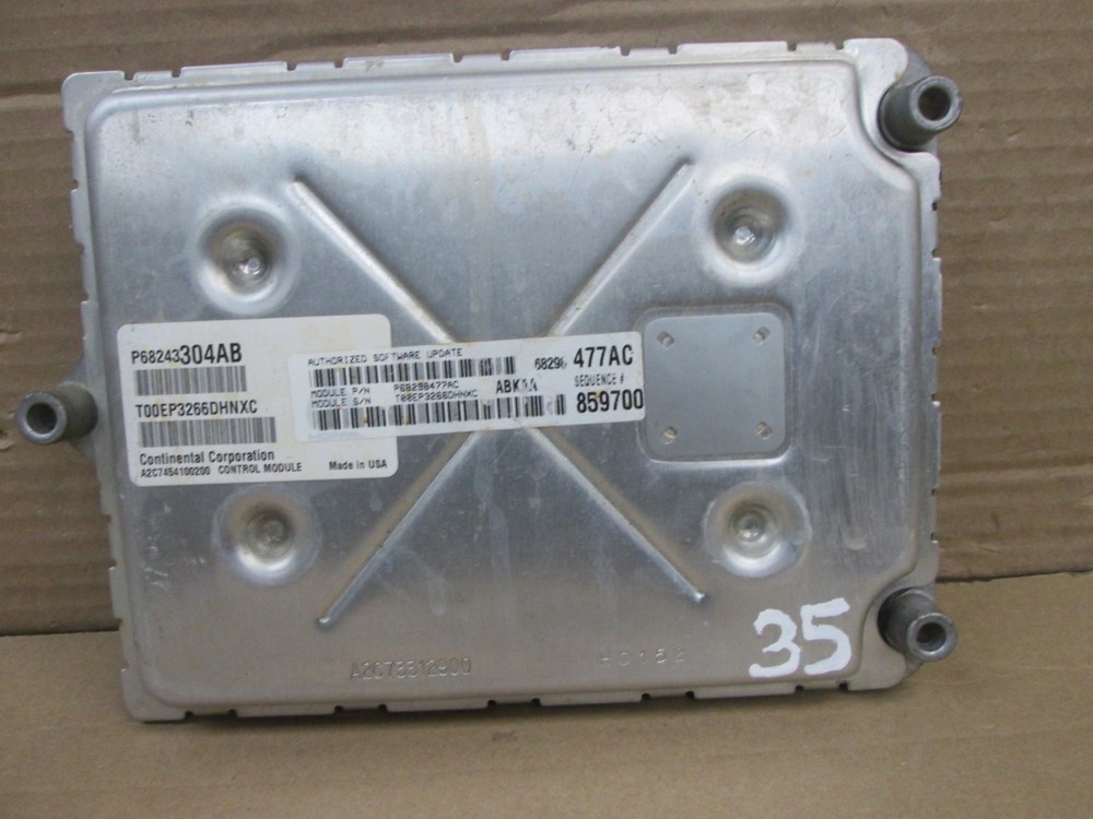 16 17 18 Dodge Ram 1500 Engine Control Module Computer ECM ECU 68298477