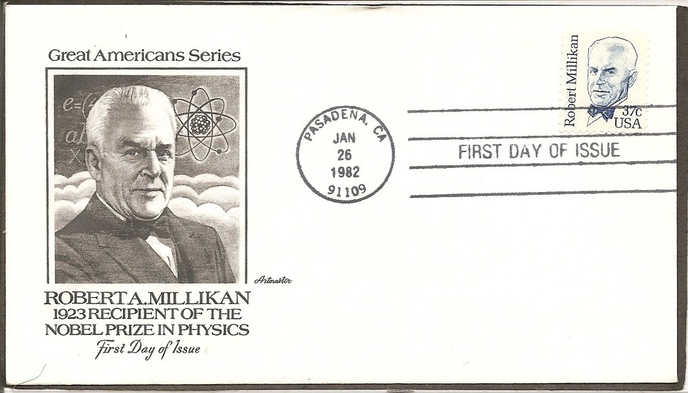 US SC # 1866 Robert A. Millikan FDC . Artmaster Cachet .
