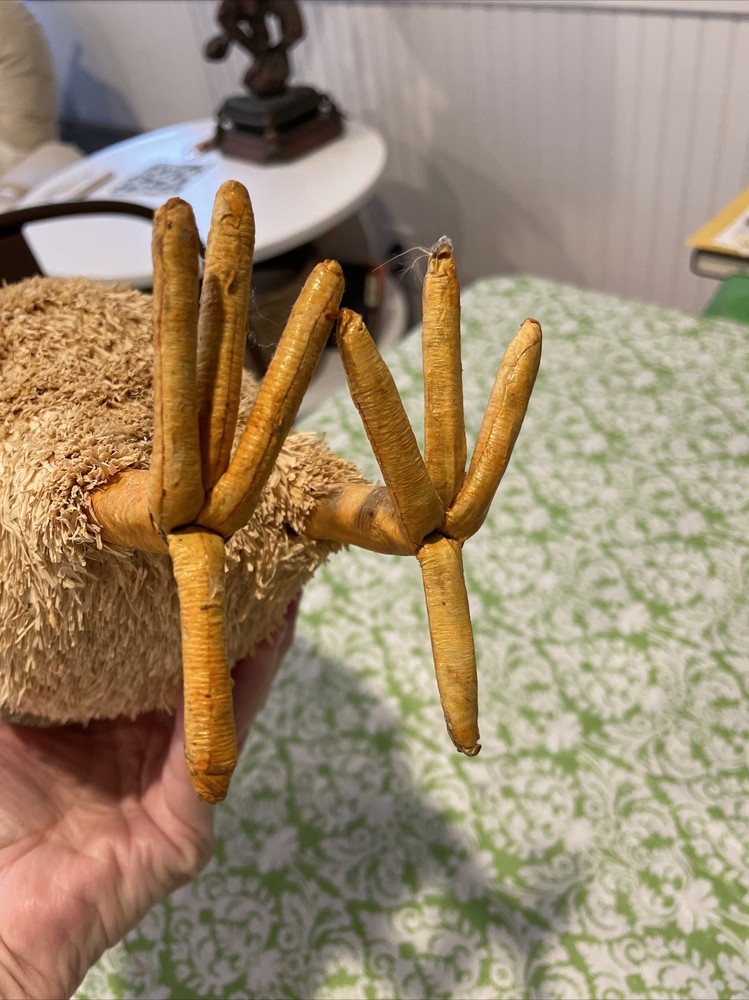 Straw Rooster Figure