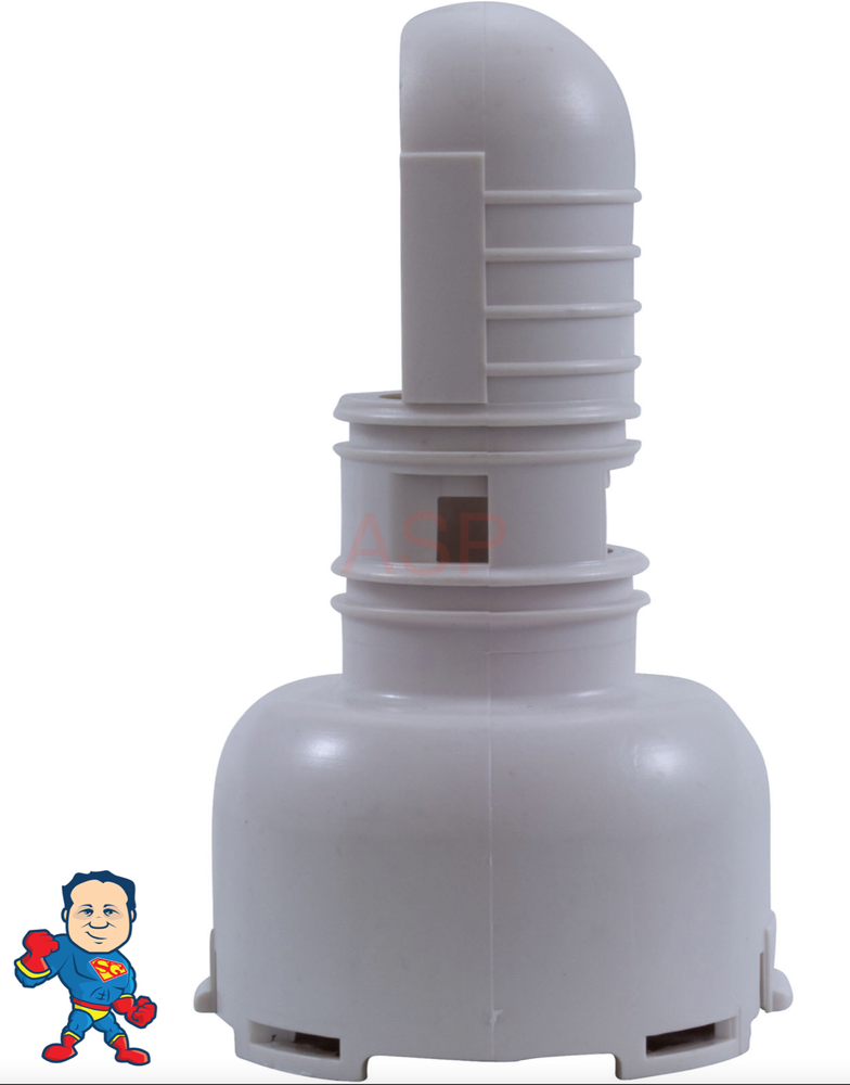 Jet Back, Diffuser , Waterway Whirlpool, 5", Adjustable, Volcano