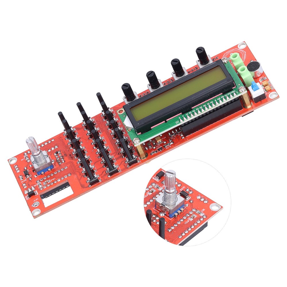 Shortwave DDS Generator Module PCB Radio Frequency Band AD985 0‑55MHz