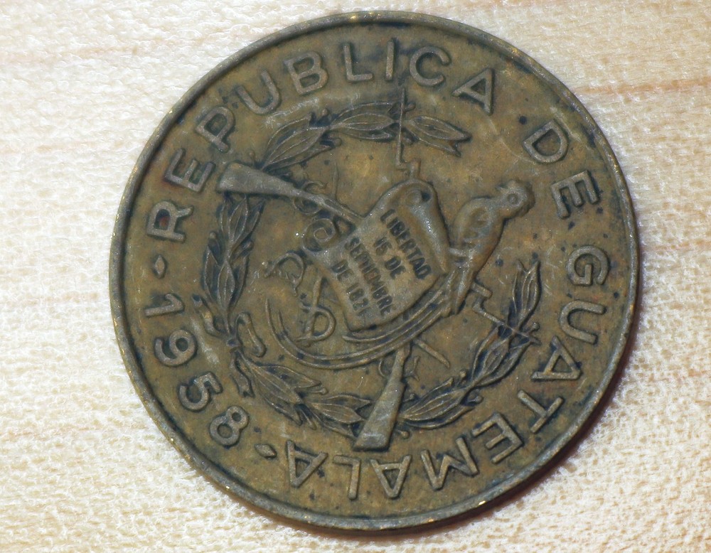 1958 Guatemala 1 Centavo