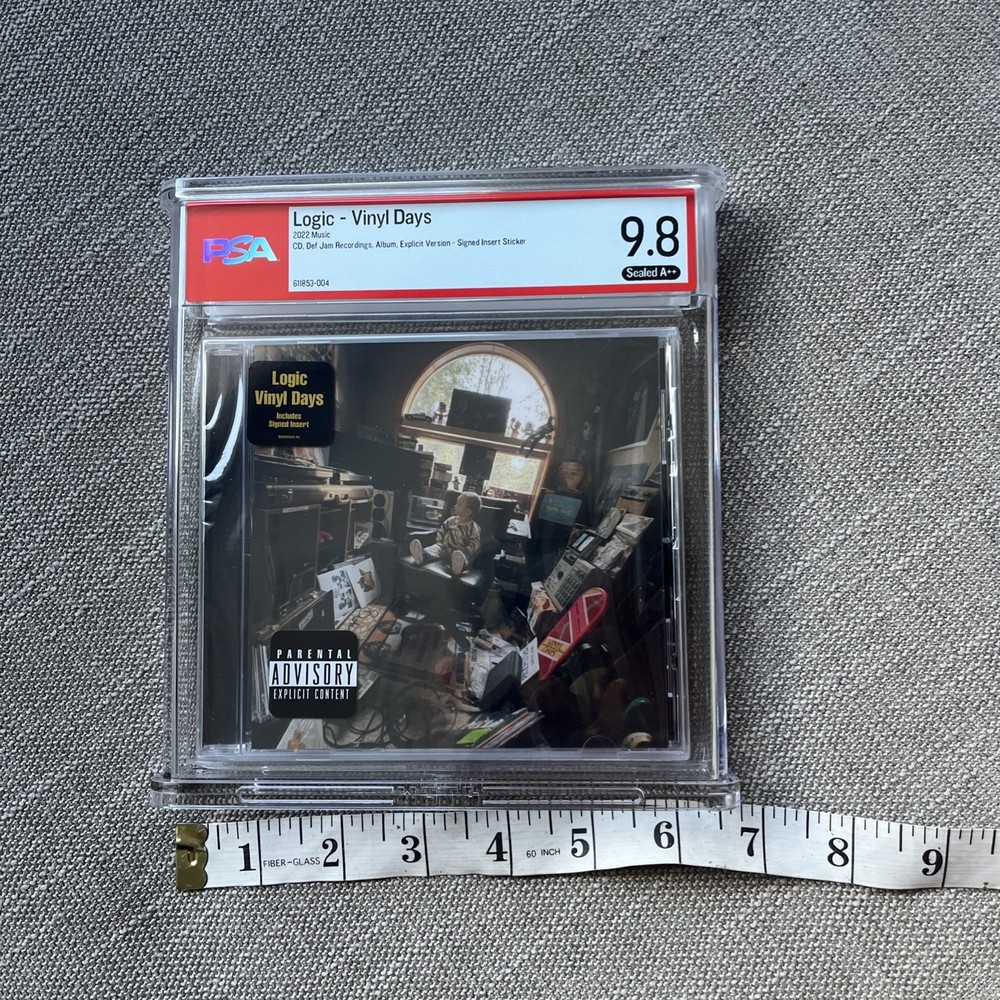 LOGIC - Vinyl Days with *SIGNED INSERT* CD GRADED PSA 9.8 A++ Sealed Brand New!