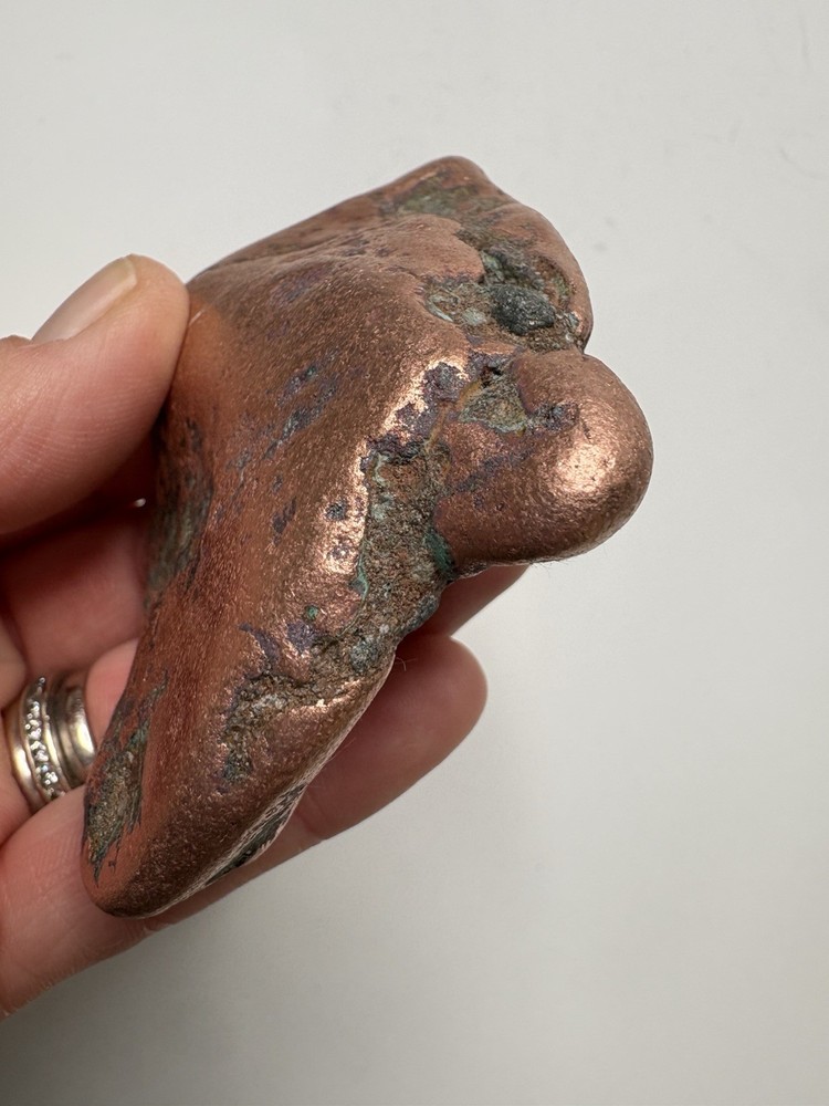 Pure Solid Native Michigan Float Copper Mineral Display Specimen Upper Peninsula