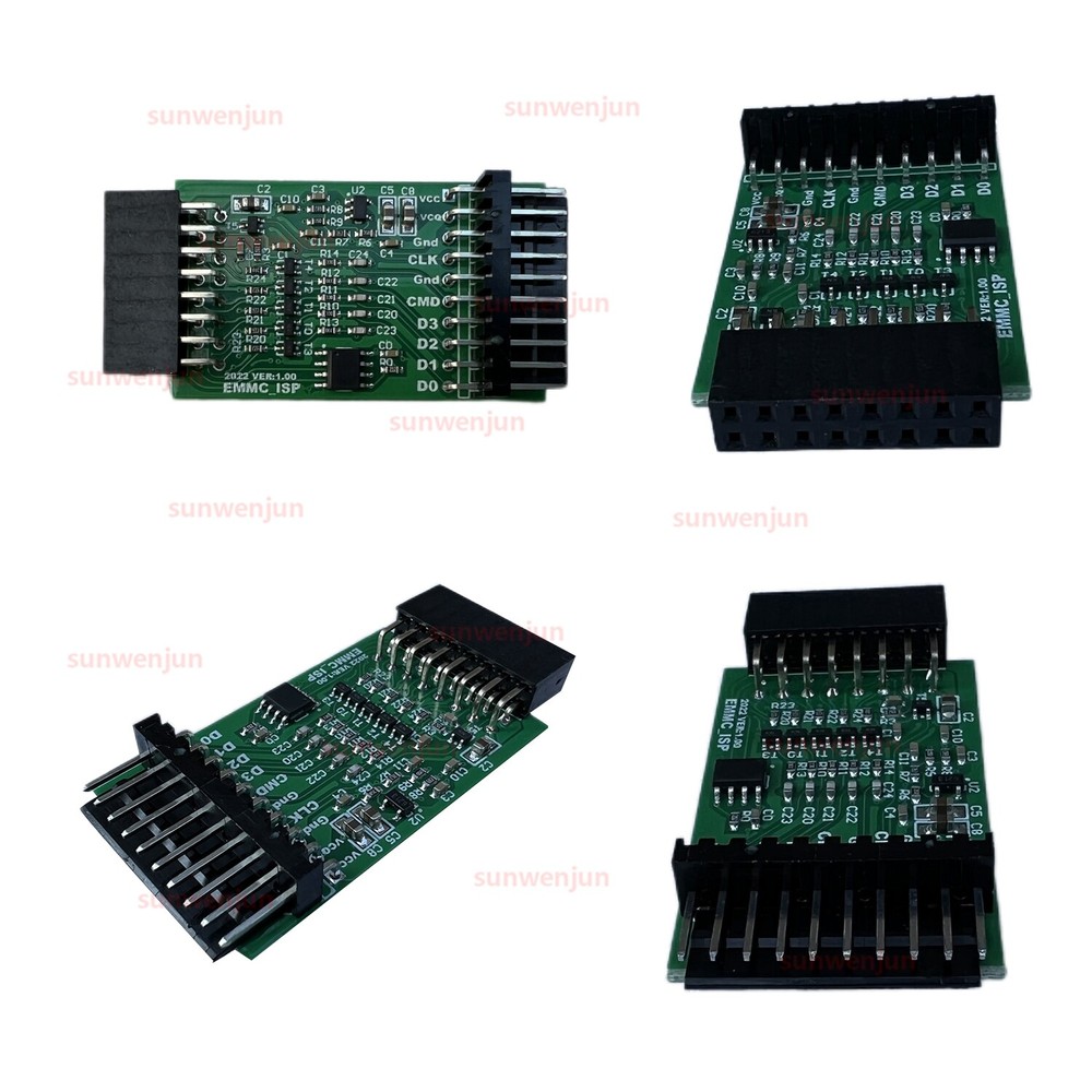 XGecu EMMC ISP driver in-circuit programming Adapter for T48(TL866-3G)programmer