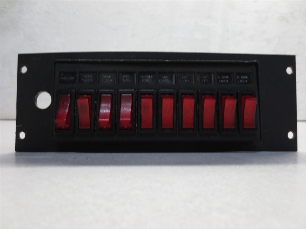 VEHICLE LIGHT CONTROL SWITCH BOX W/BRACKET