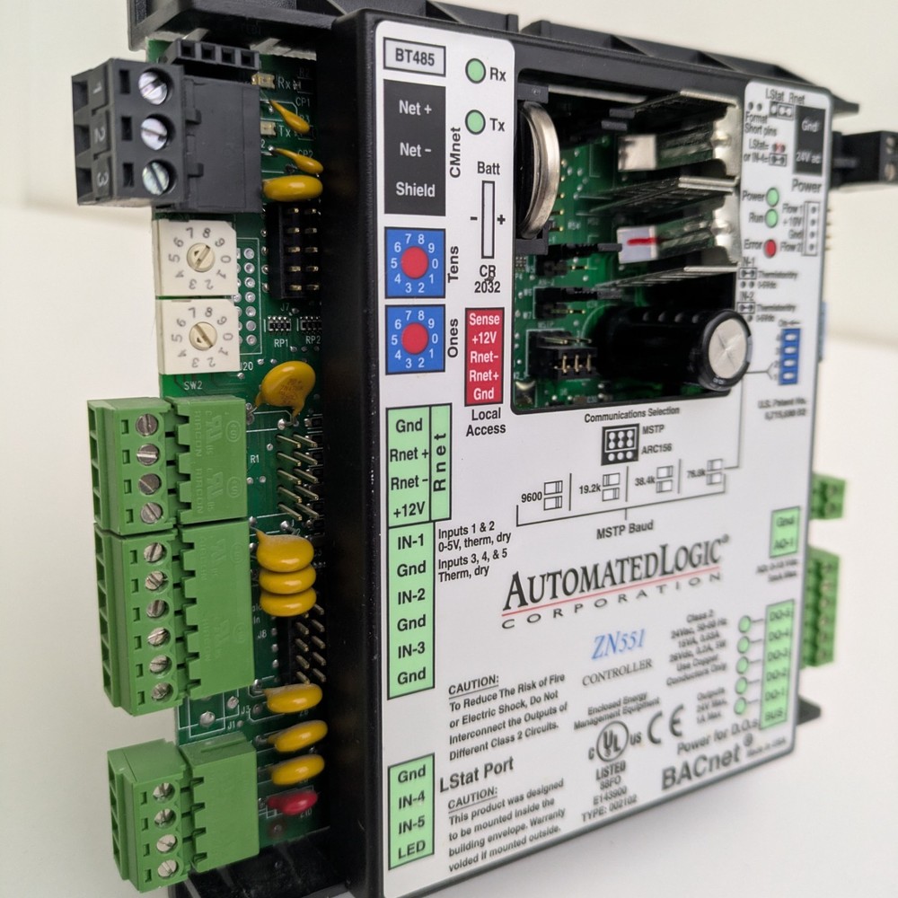 Automated Logic ZN551 Zone Controller BACnet MS/TP Discontinued ALC