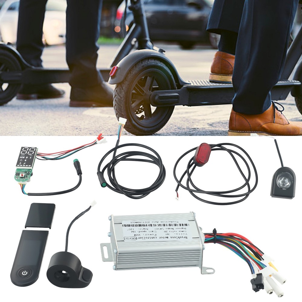 36V 350W Controller Set with Dashboard and Connecting Wires for Scooter