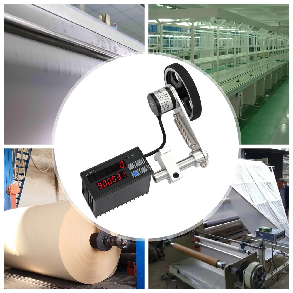 Digital Length Meter Rolling Wheel Electronic Length Measure Tool Meter Counter