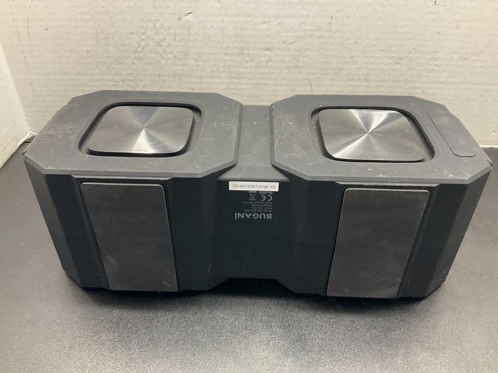 BUGANI Shock Bluetooth Speaker, Waterproof, 60W Super Power, Tested working