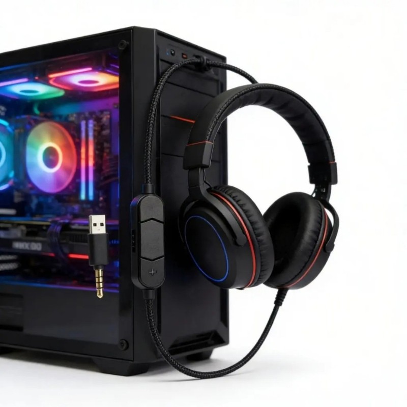 200CM Nylon Auditory Cable Wire For MMX300 Studio And Live Streaming
