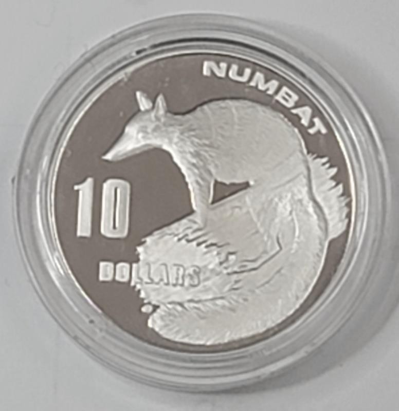 Numbat 1995 Australia Silver  proof