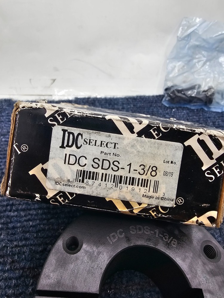 IDC SDS-1-3/8: Select, 3/8” Bore QD Bushing