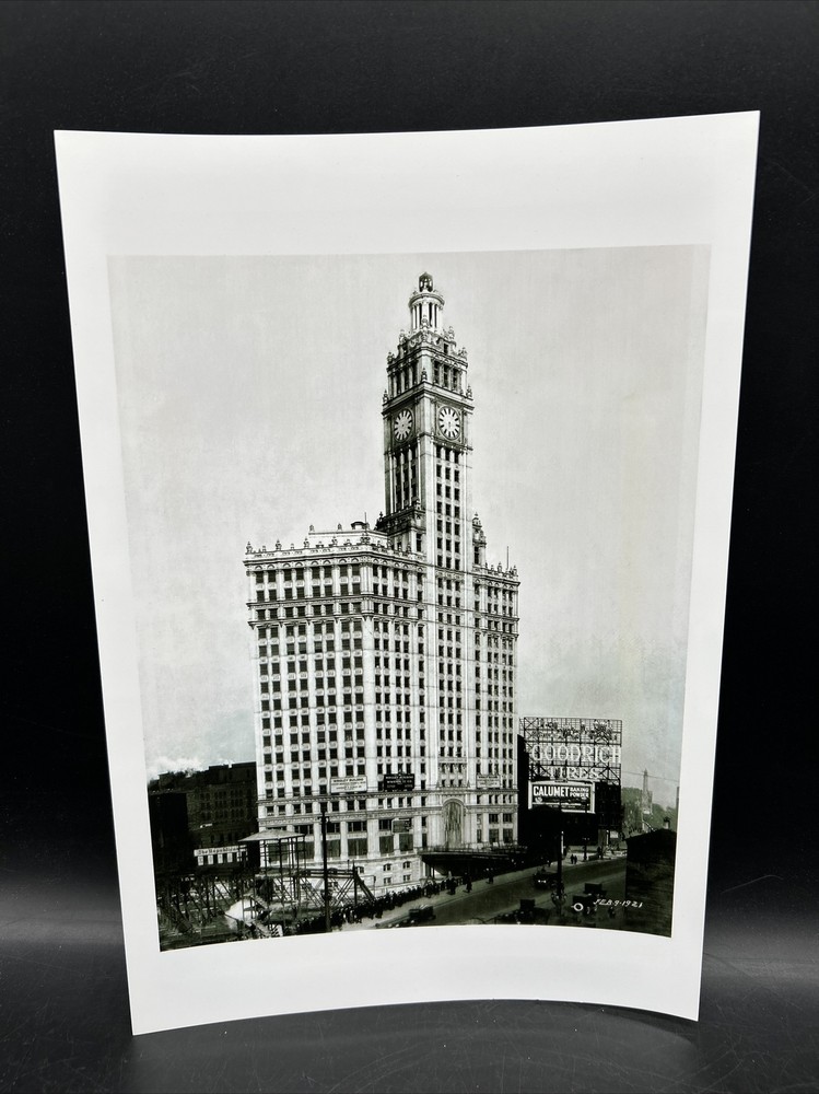 Vintage WRIGLEY'S Building Photo