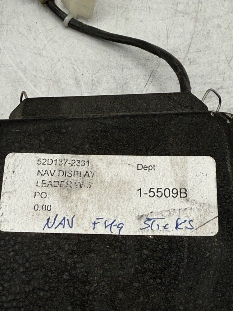 Edo-Aire 52D137-2331 Navigation Situation Display Indicator READ