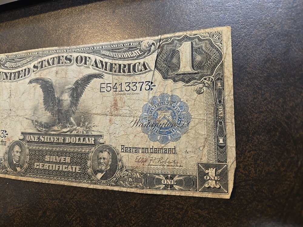 1899 $1 Black Eagle Silver Certificate Fr 226 A One Dollar