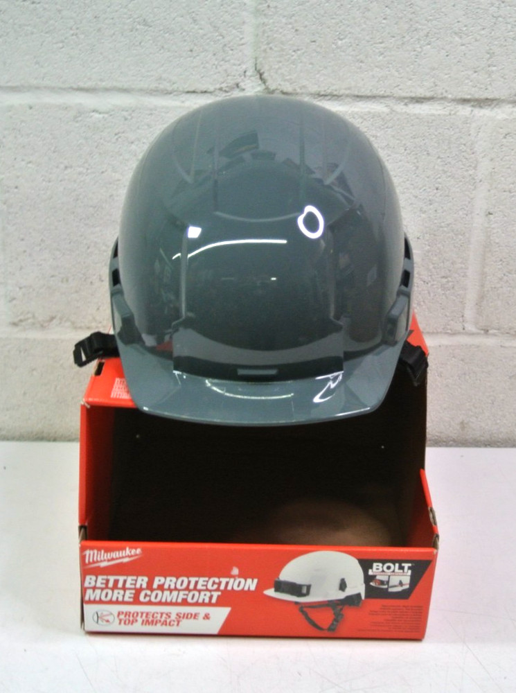 Milwaukee 48-73-1337 Gray BOLT Front Brim Helmet - Type 2, Class E