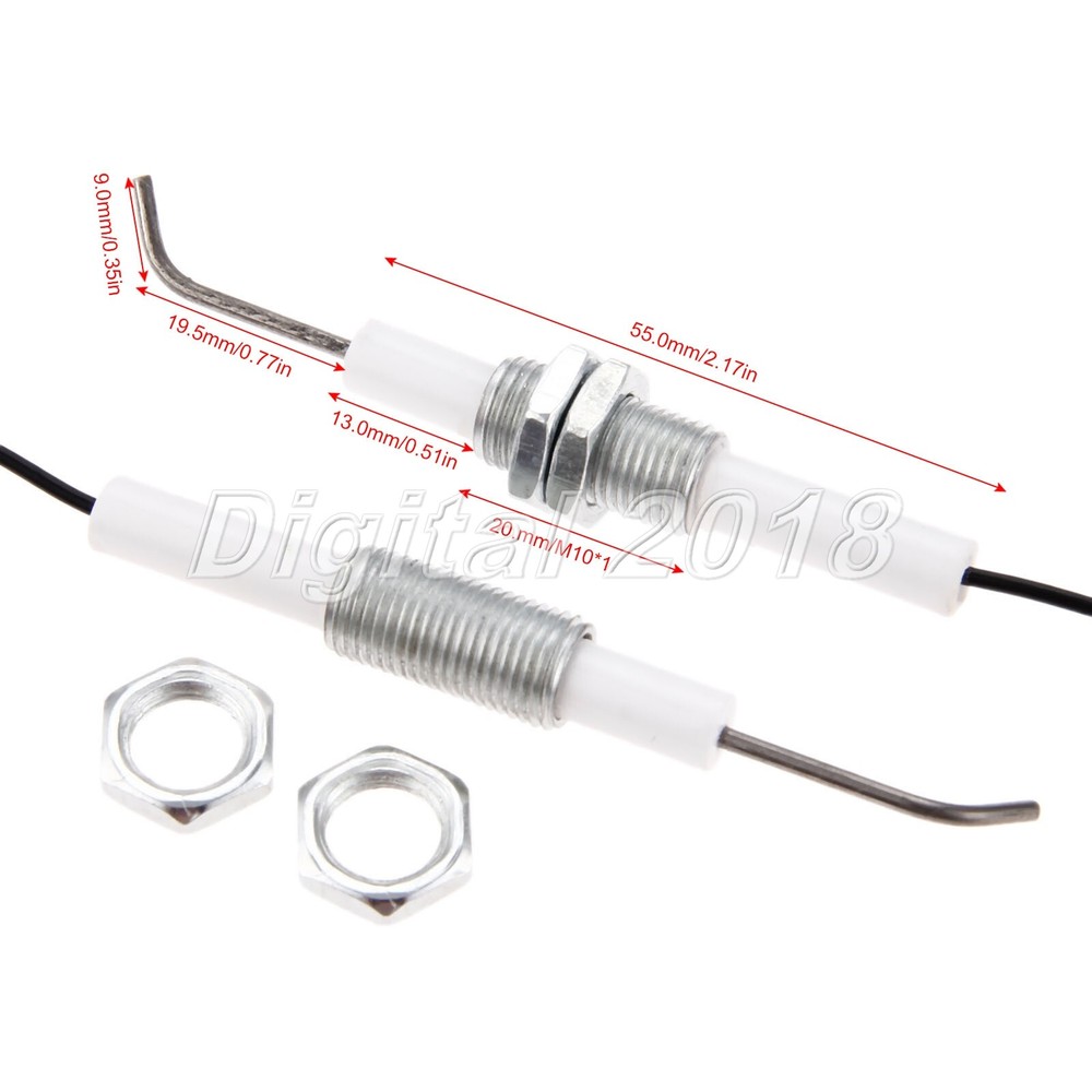 Replace Piezo Igniter Push Button Set Spake Generator Ignition Parts 2Pcs/Lot